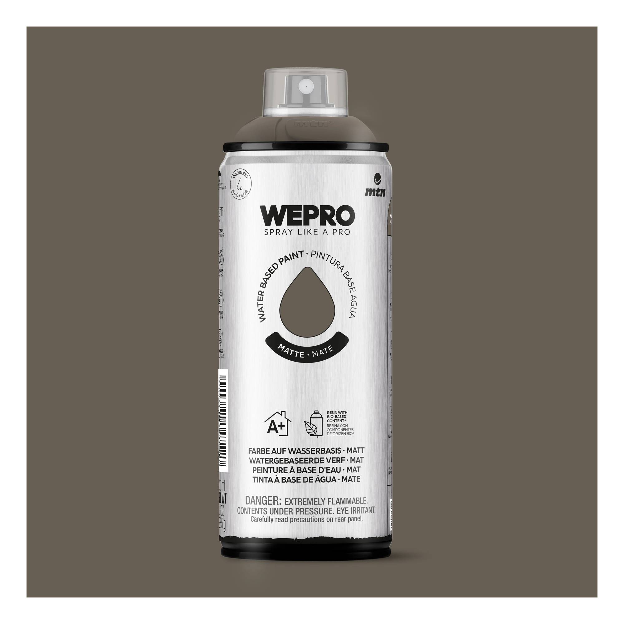 MTN WEPRO Insomnia Grey Matte Water-Based Spray Paint 400ml