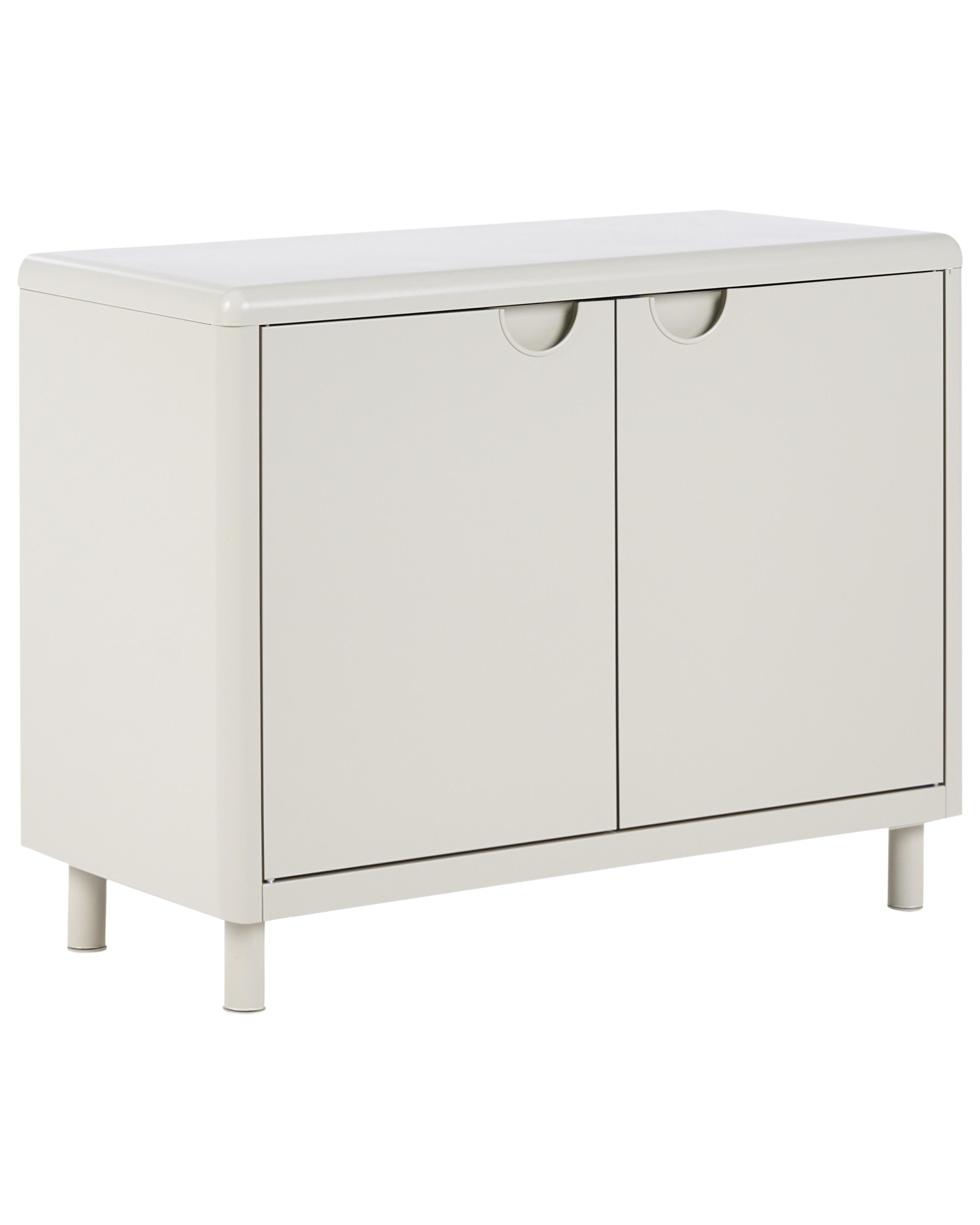 2 Door Sideboard KORVO Light Beige
