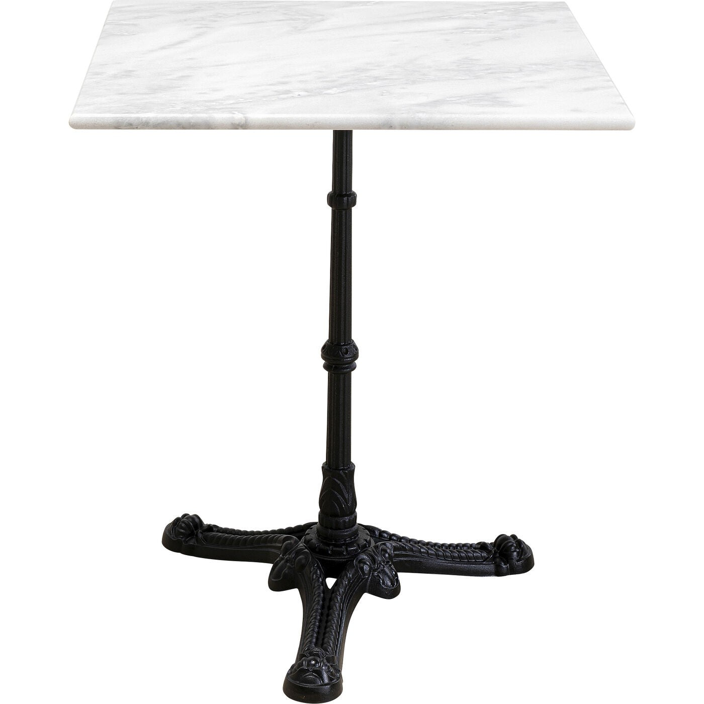 Kare Design Eettafel Bistrot vierkant 60x60cm wit marmer