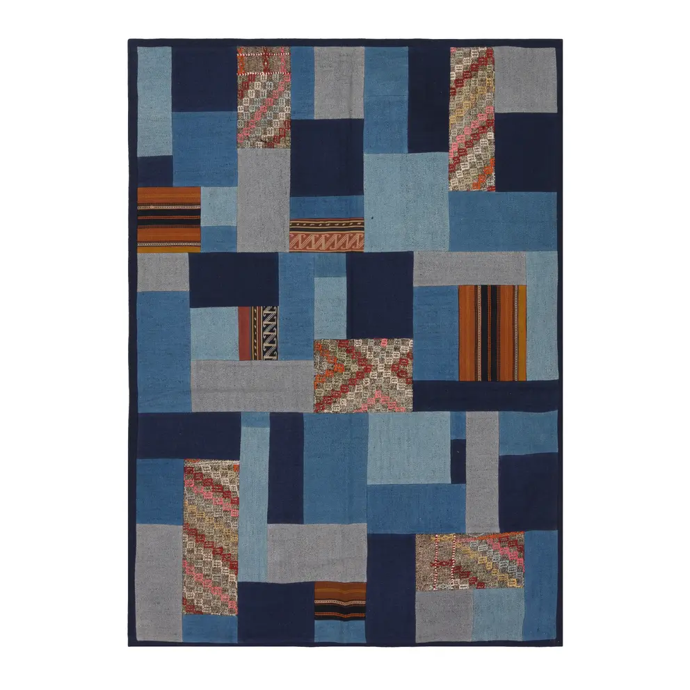 Kelimteppich Renkli Kilim Patchwork