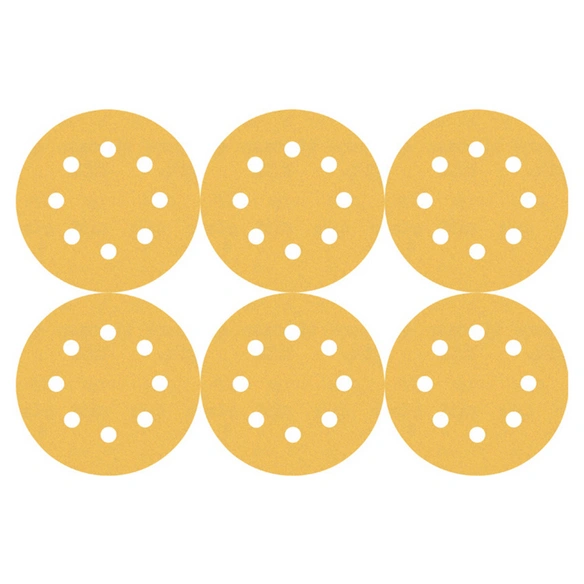 Schleifpapier, »EXPERT C470«, Ø 125 mm, 8 Löcher, 6 Stück