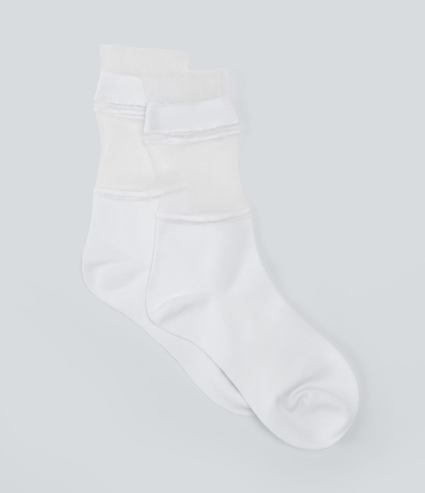 Chaussettes mi-mollet unies