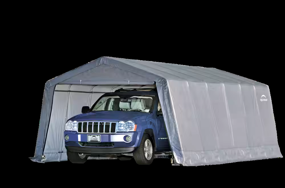 ShelterLogic Garage-In-A-Box® w/UV Protection, 12 x 24 x 8-ft