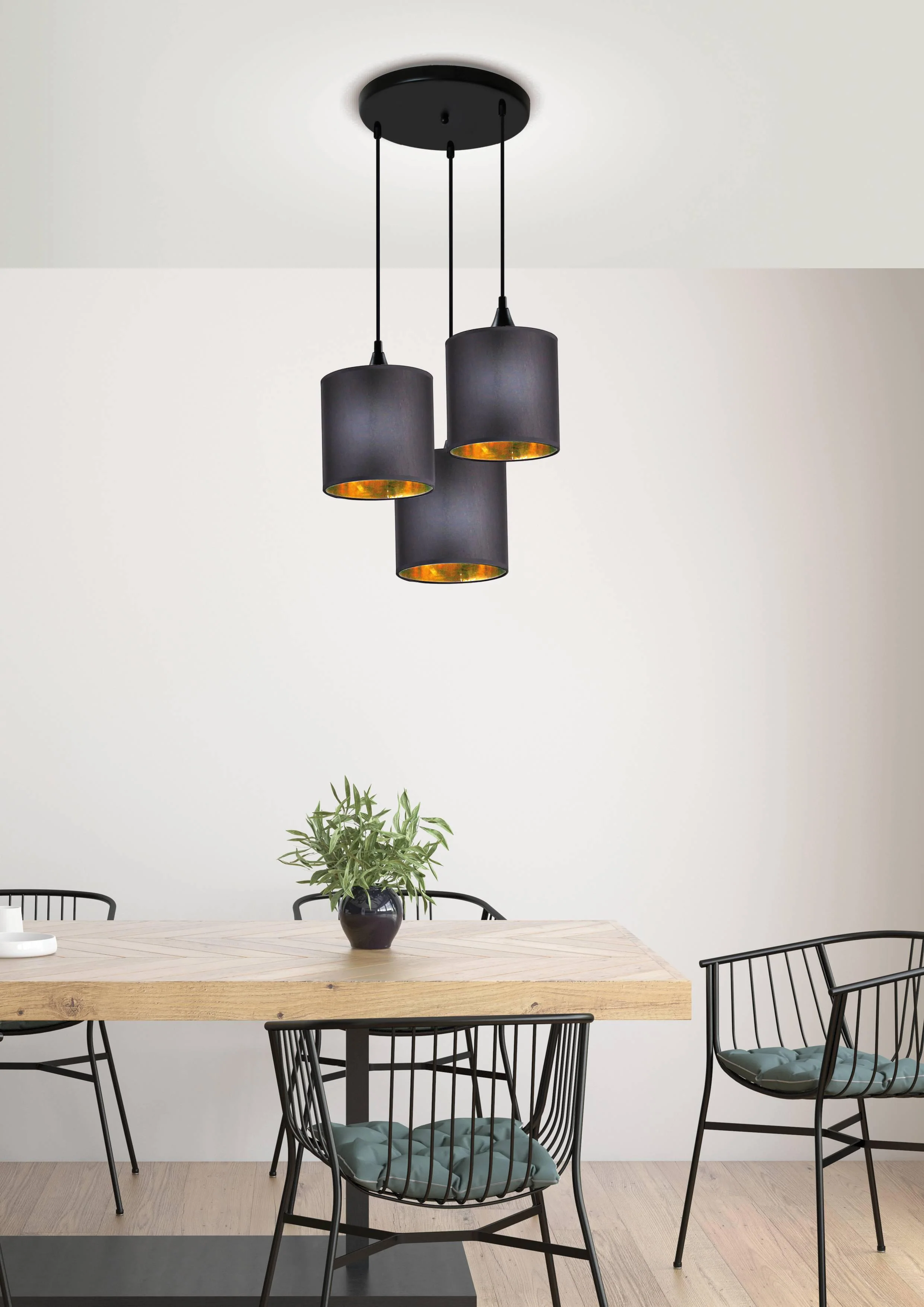 Hanglamp Sam 3-lichts