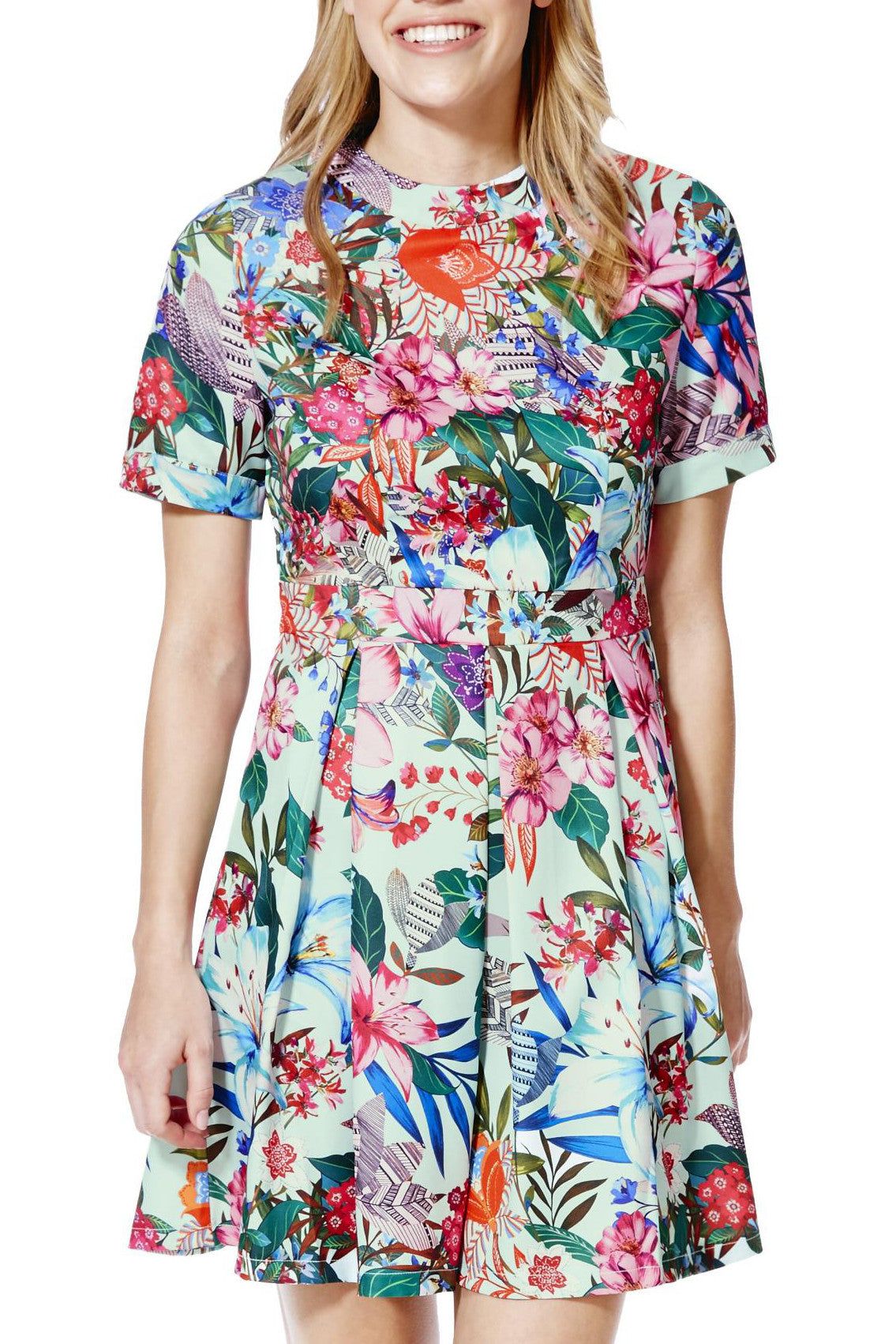 Cutie London Tropical A line Dress