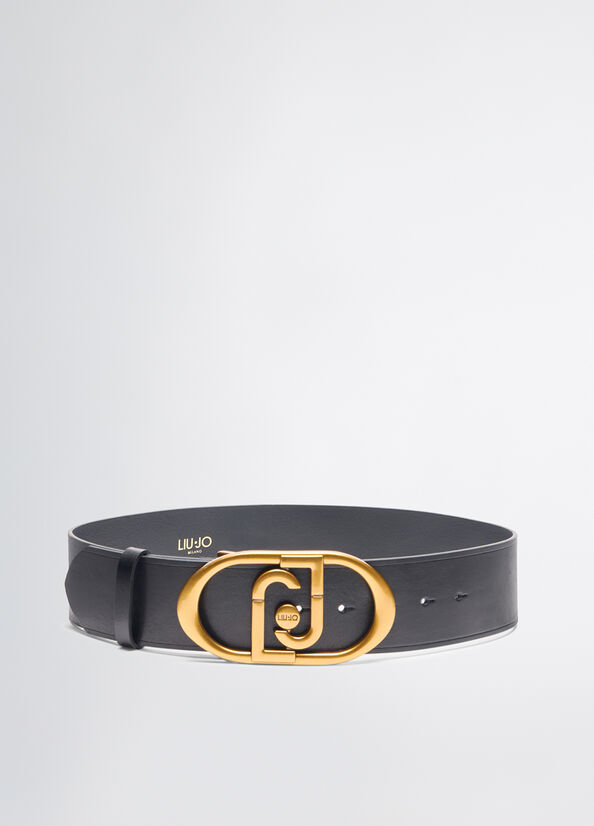 Cintura bustier in pelle