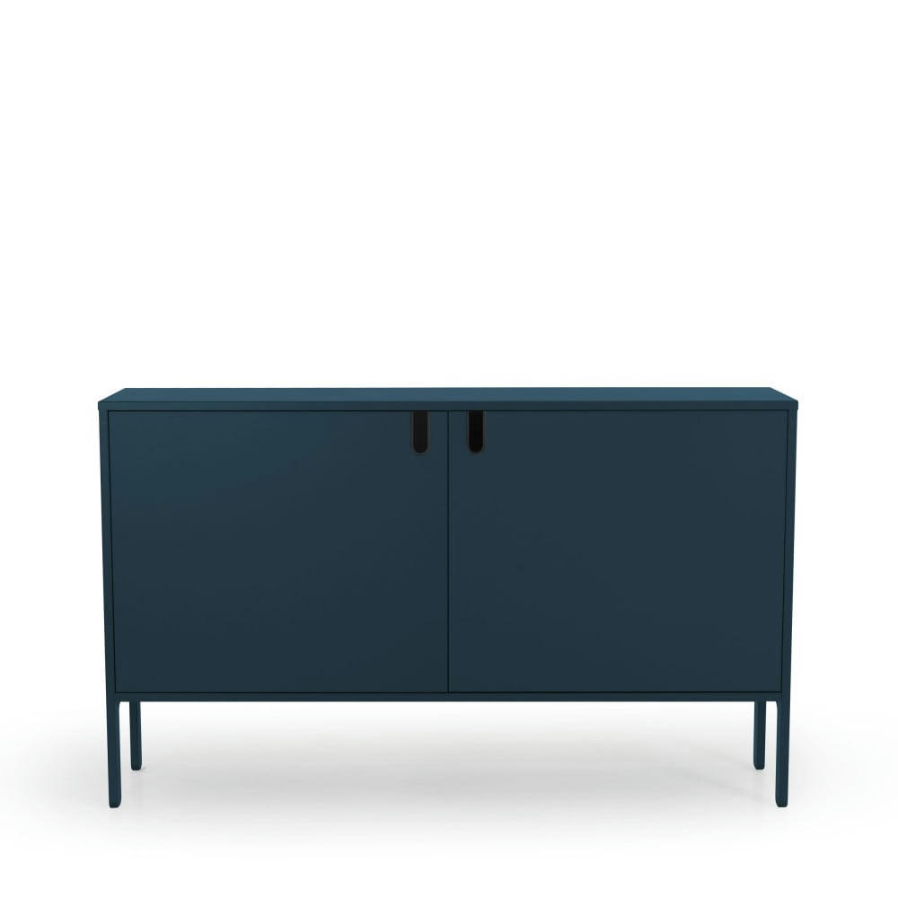 UNO - Buffet en bois 2 portes L148cm bleu canard