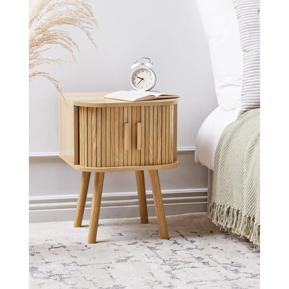 SELAH - Nachtkastje - Lichthout - MDF