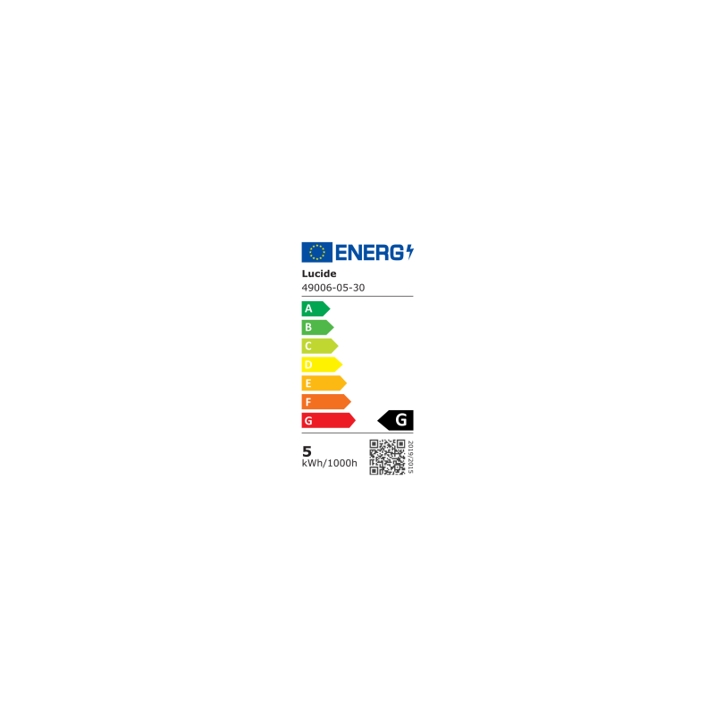 Ampoule LED MR16 noire dimmable Ø 5 cm GU10 5 W LUCIDE