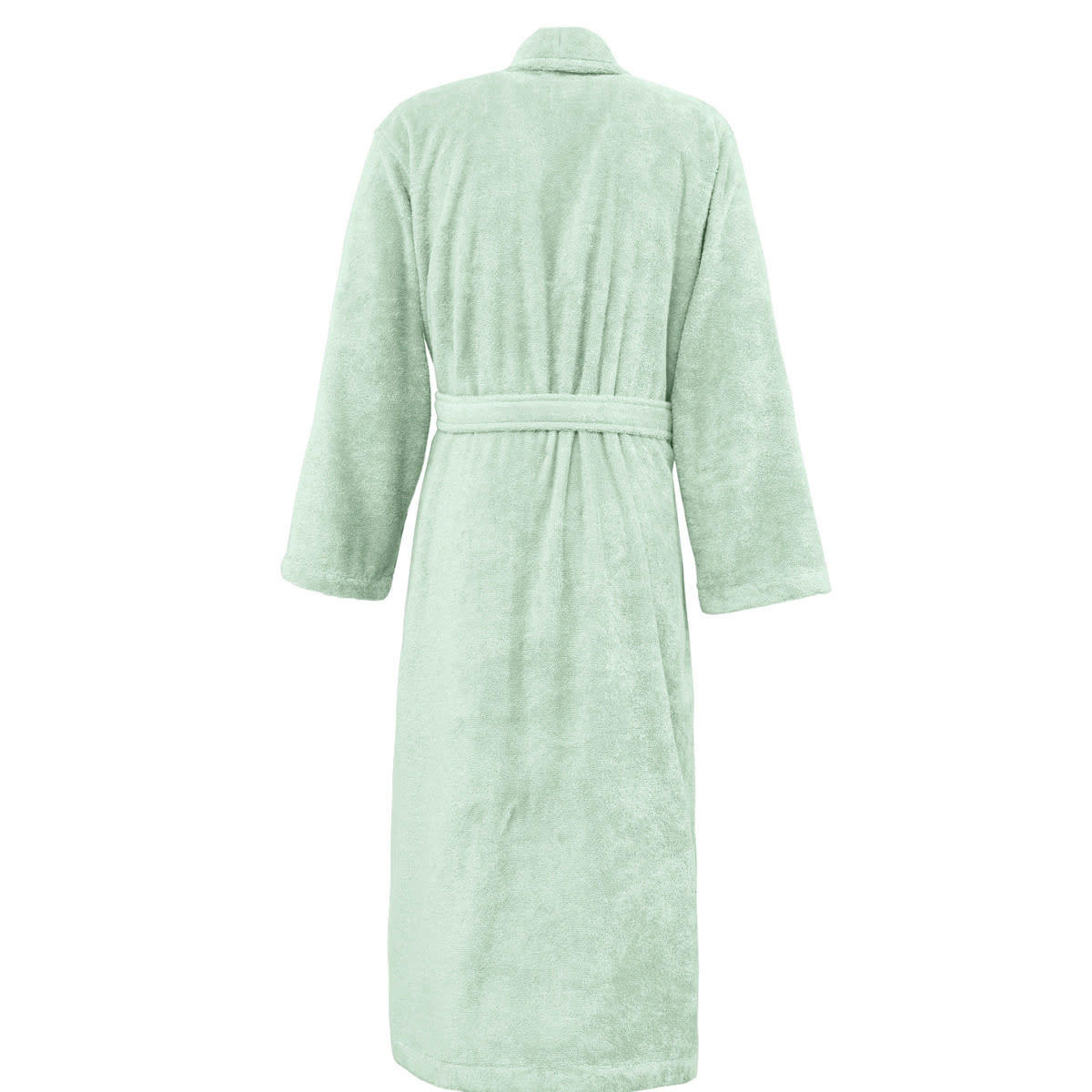 STUDIO - Peignoir mixte col châle 400 gr/m²  menthe M