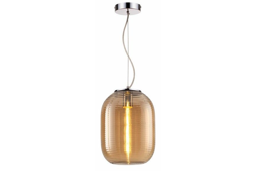 Lampa wisząca amber Emily 1xE27x40W wym: 120x23x23 cm Reality