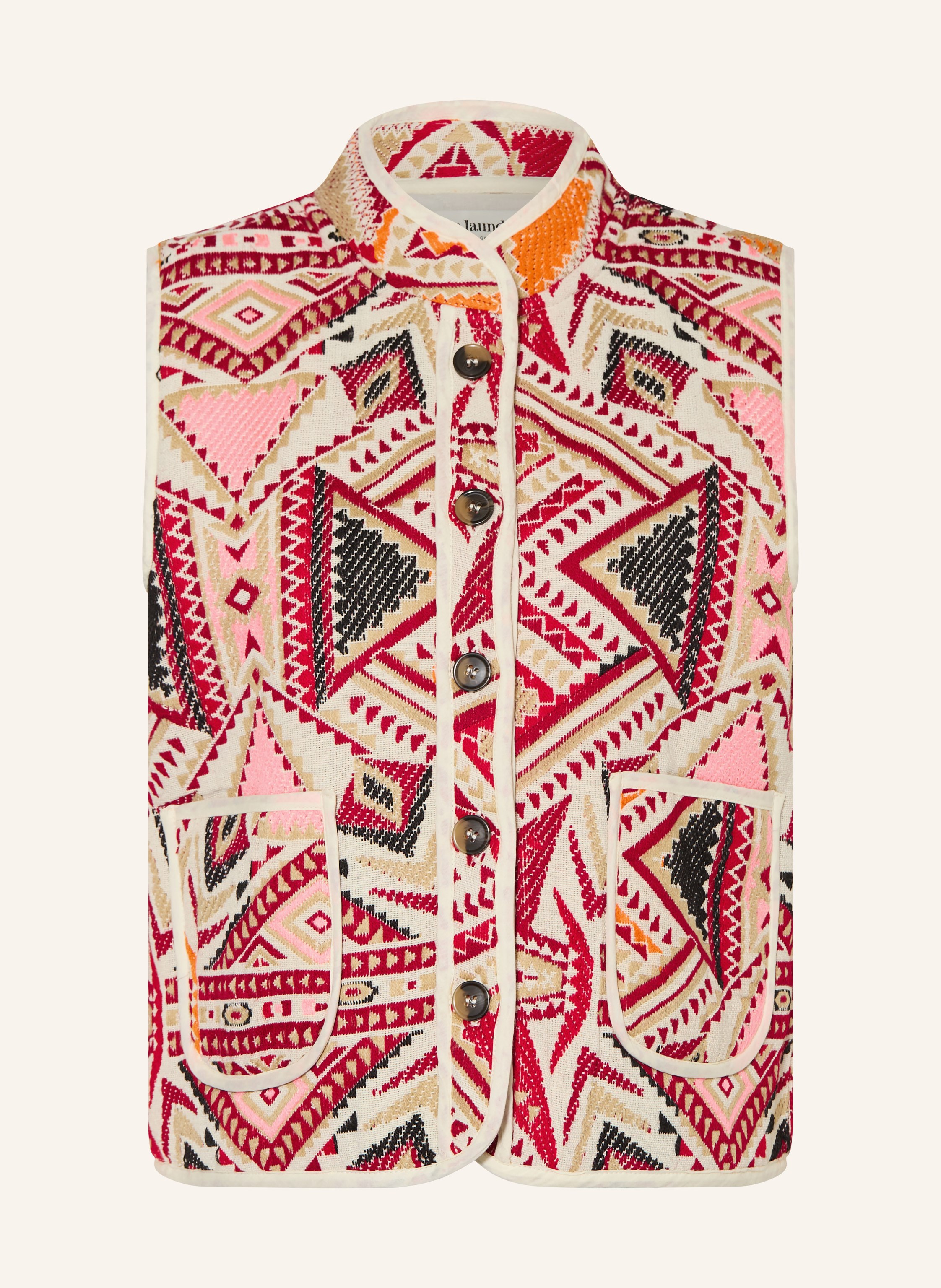 lollys laundry Steppweste CAIROLL aus Jacquard