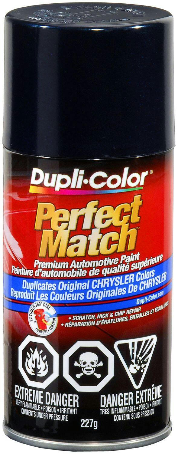Dupli-Color Perfect Match Premium Acrylic Lacquer Automotive Aerosol Spray Paint, Sapphire Blue Pearl (PBQ, YBW),227-g