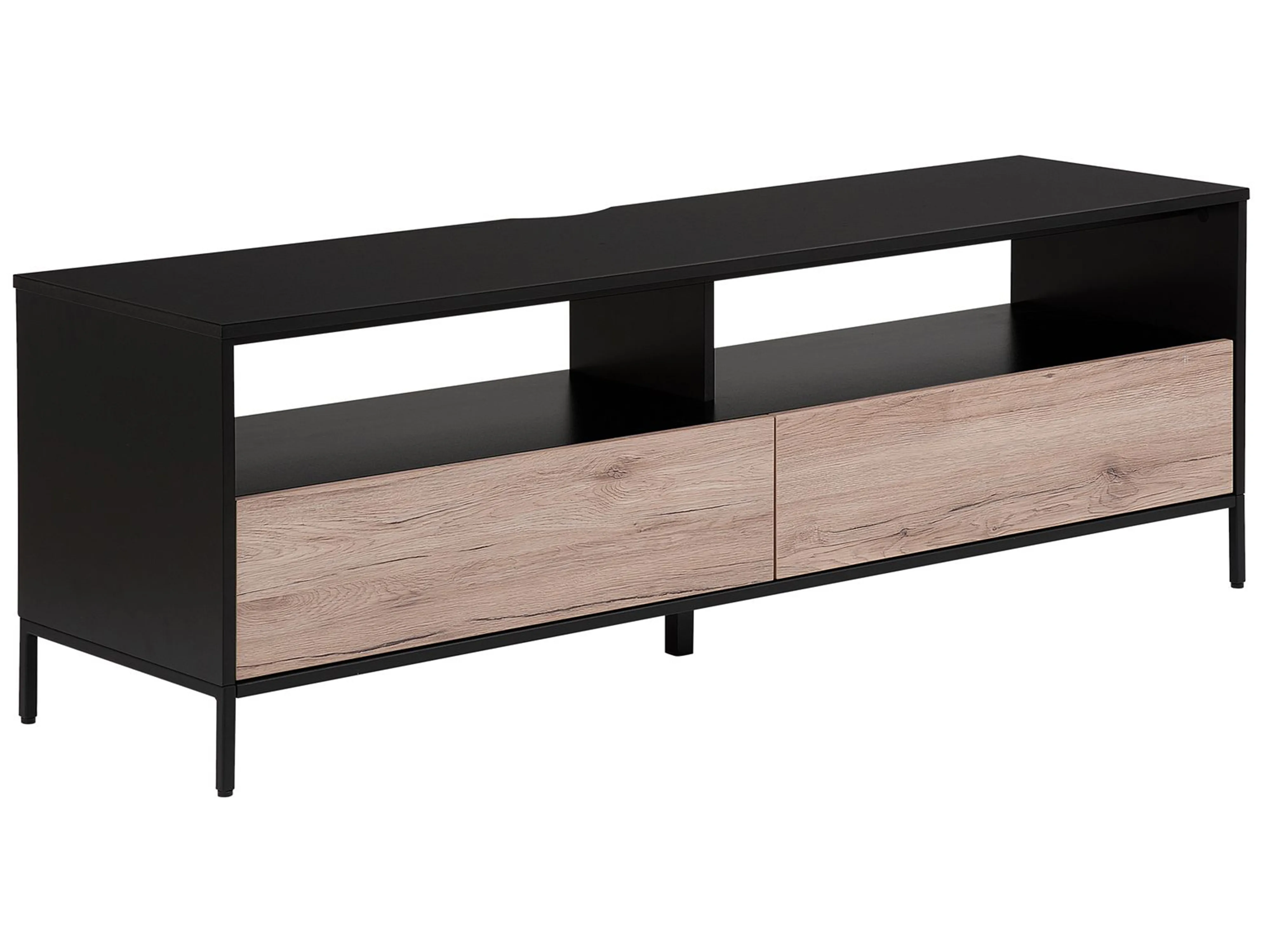 TV Stand SYDNEY Brown/ Black