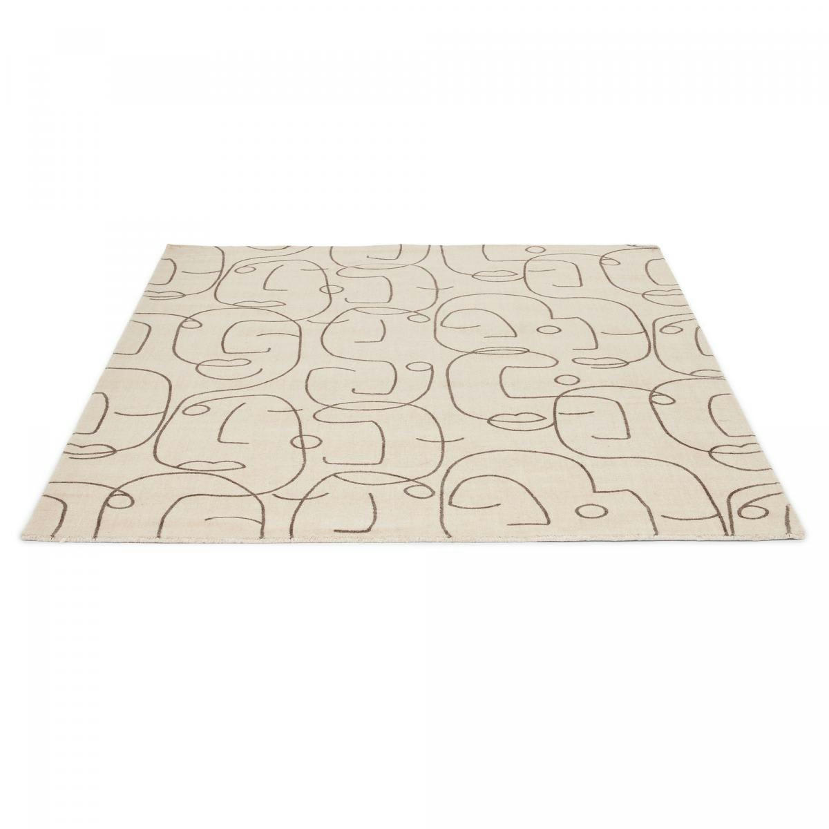 EPSILON - Tapis salon beige 120x180