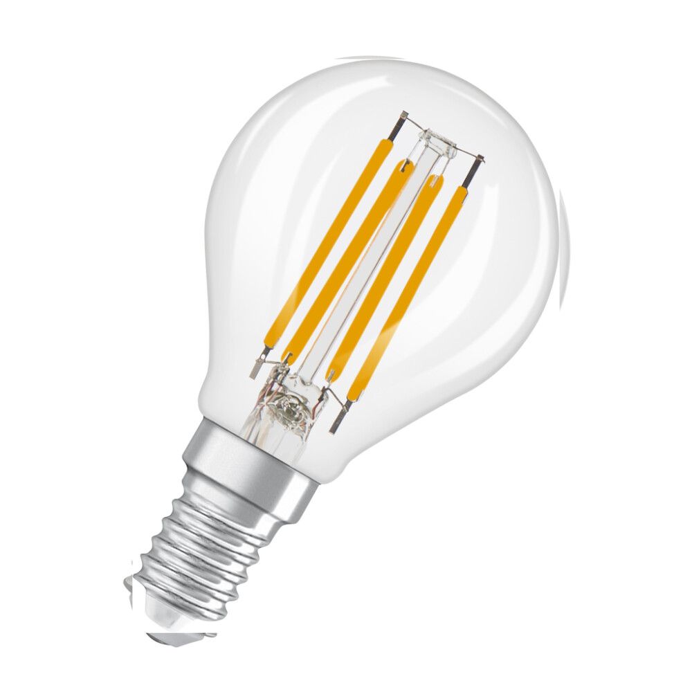 GLOBUSPÆRE OSRAM LED E14 470LM 3,4W DIMBAR KLAR