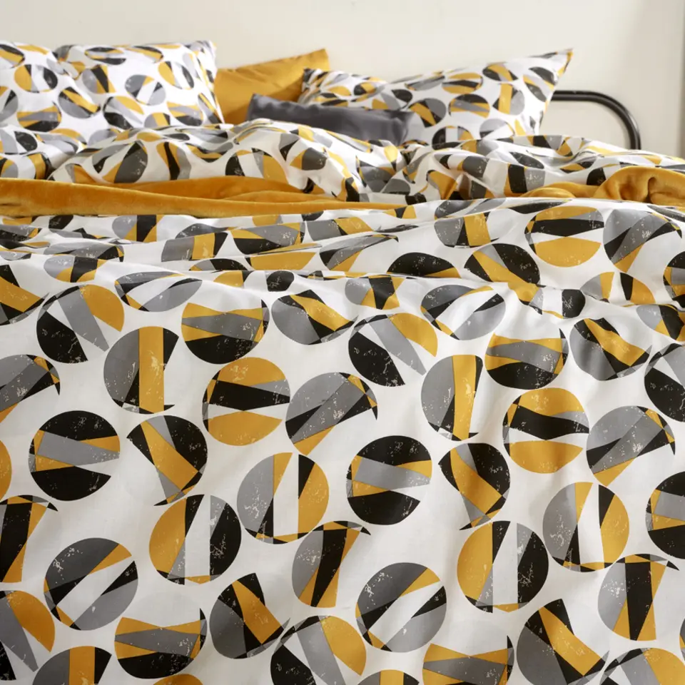 Moodit Dekbedovertrek Odil Marble - Tweepersoons - 200 x 220 cm - Katoen