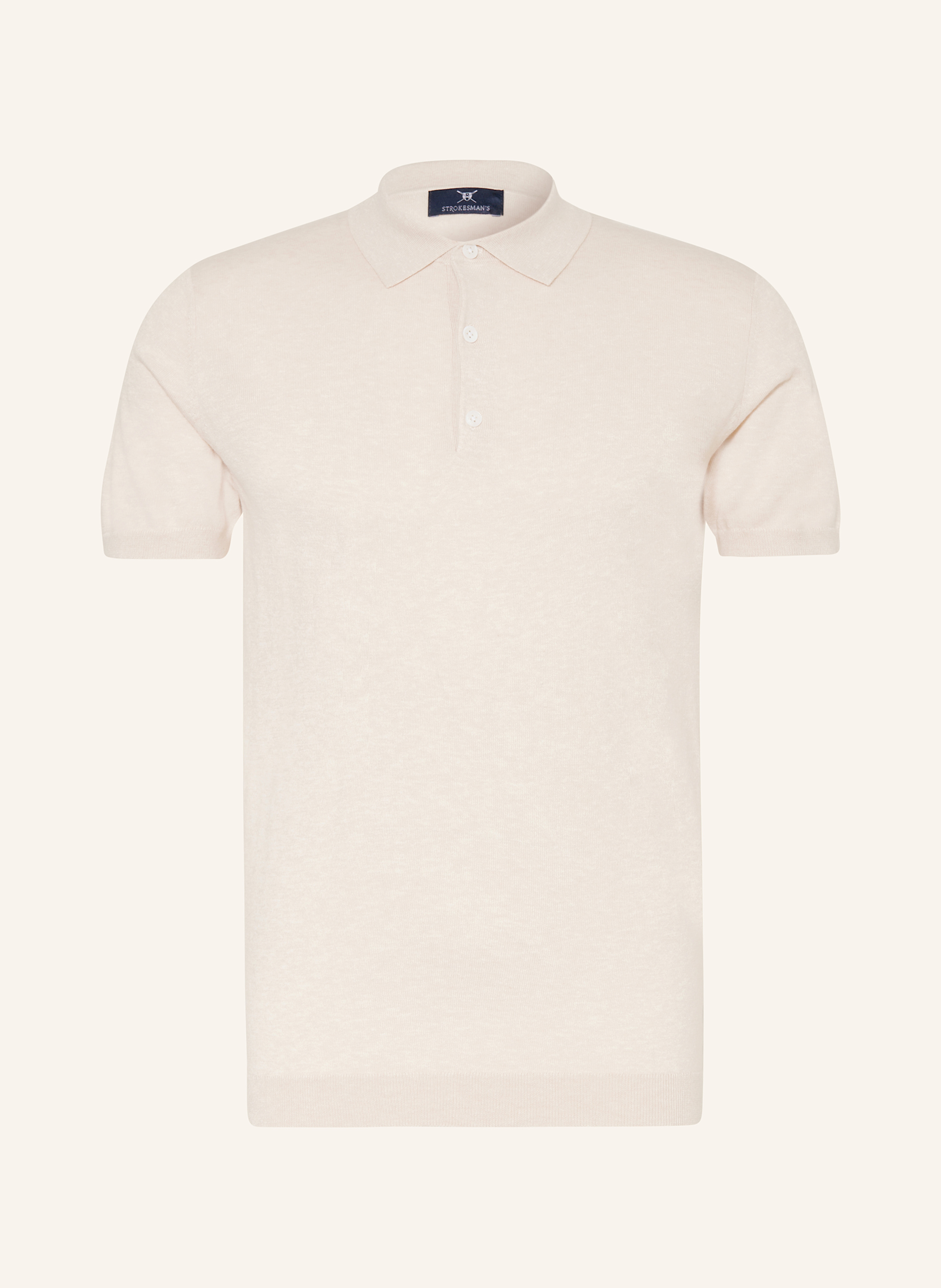 STROKESMAN'S Strick-Poloshirt