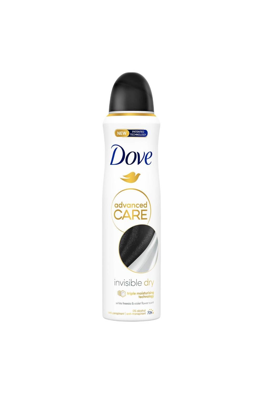 Dove Antiperspirant' Advanced Care 72H Deodorant for Women, 6x 150ml