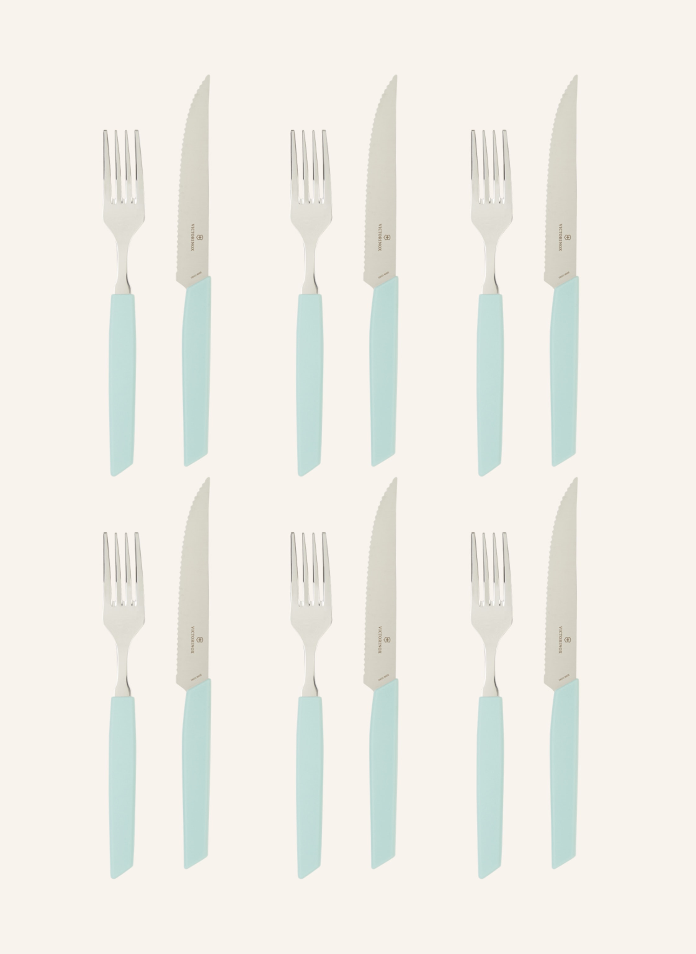 VICTORINOX 12-tlg. Besteck-Set SWISS MODERN
