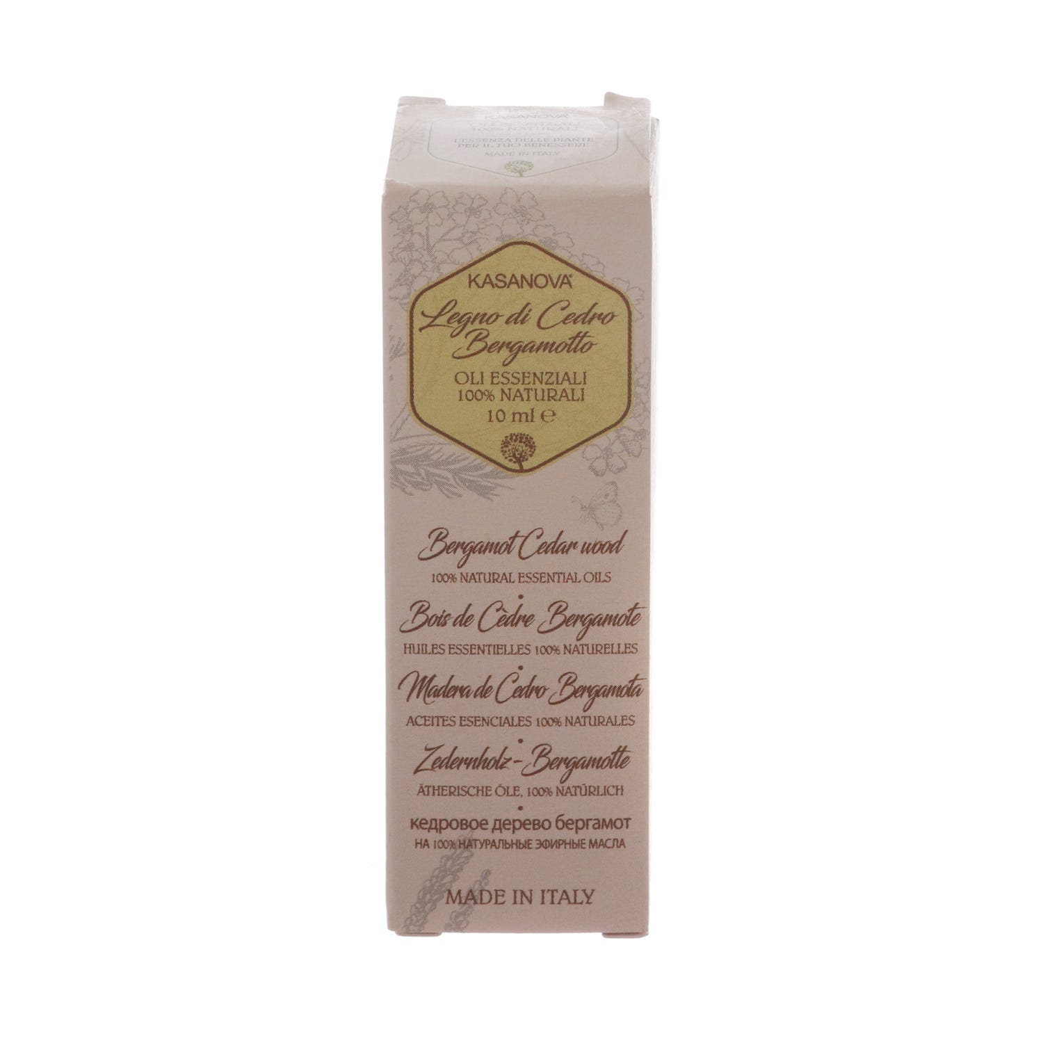 Olio essenziale Legno di cedro e bergamotto da 10 ml con contagocce