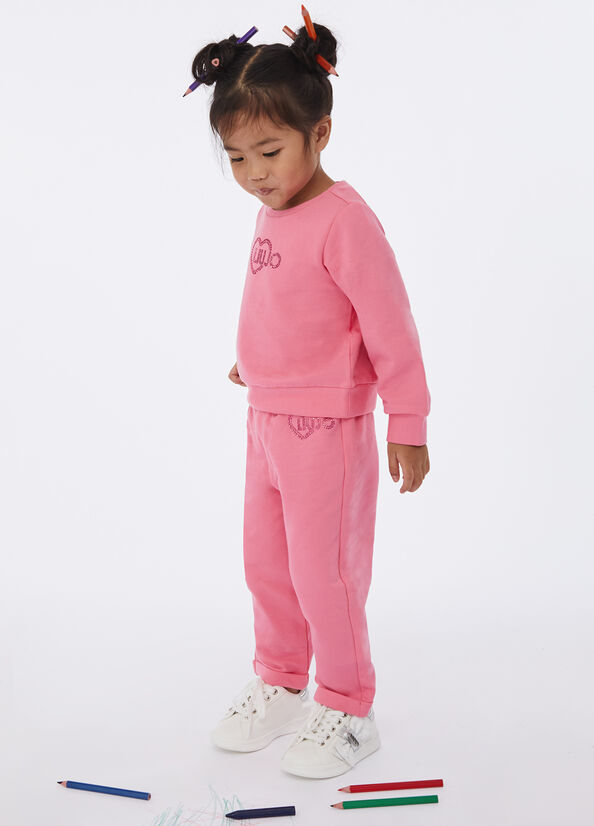 Pantaloni in felpa di cotone