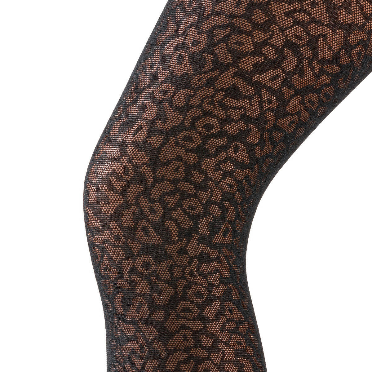 Collants fantaisie motif léopard