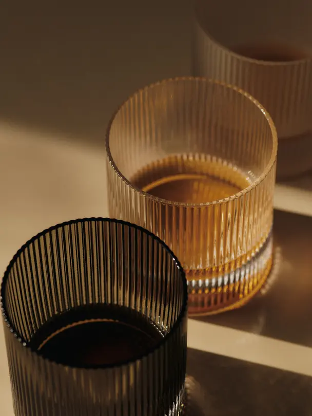 Trinkgläser-Set 2er-Set Ripple