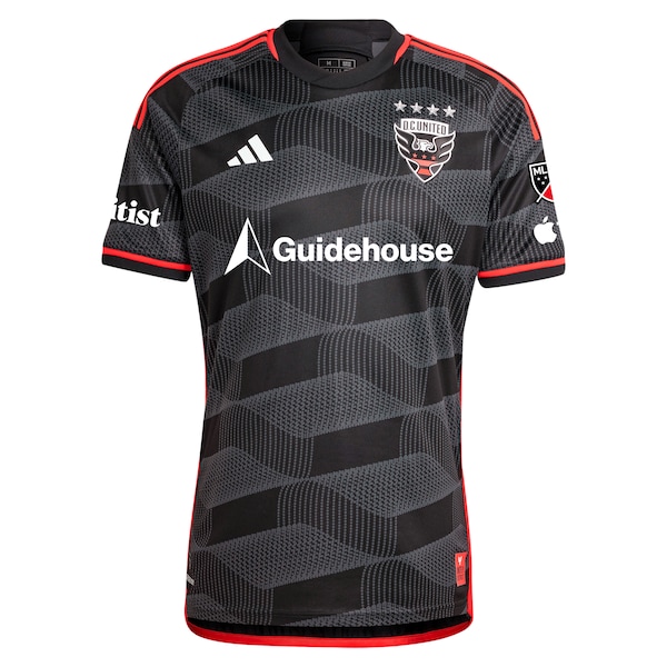 Theodore Ku-Dipietro D.C. United adidas 2024 The Icon Kit Authentic Player Jersey – Black