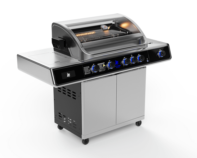 Beefmaster Deluxe T-Series 4 Burner BBQ