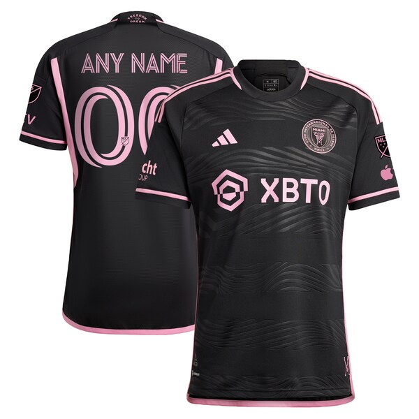 Inter Miami CF adidas 2024 La Noche Authentic Custom Jersey - Black