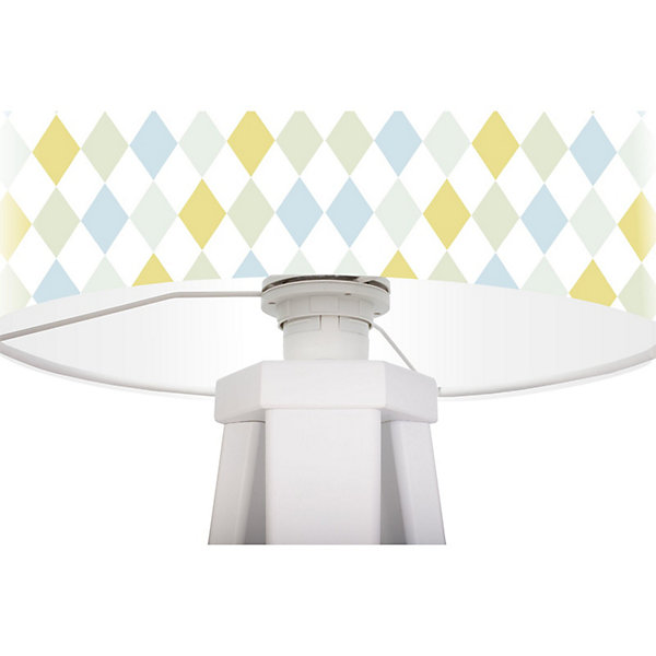 Lampe de chevet kids foto-259 30 x 30 x 45 cm Blanc, jaune