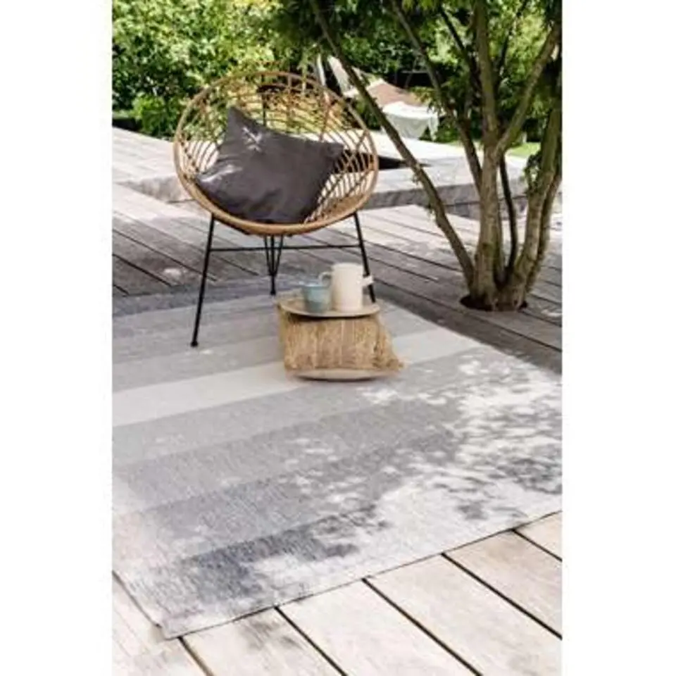 Eva Interior Buitenkleed Zwart Boa 240 x 340 cm