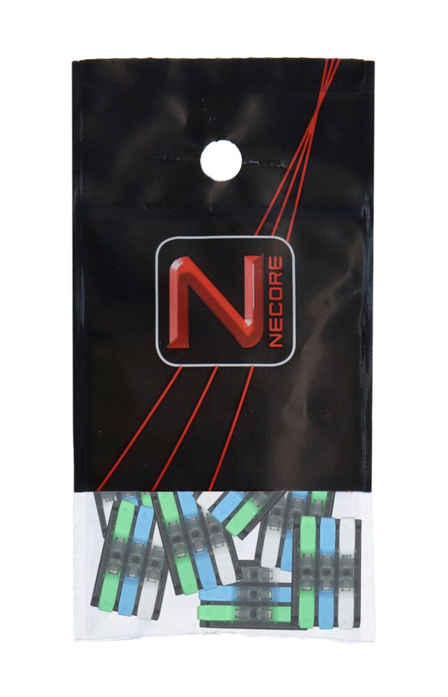 KOBLINGSKLEMME NECORE 3-POL 0.2-2.5MM2 8STK