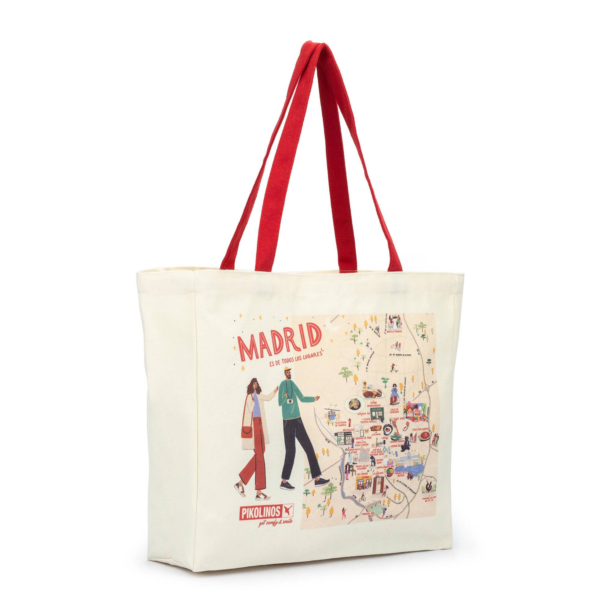 SMILING - Bolsa de algodón orgánico #SmilingCities