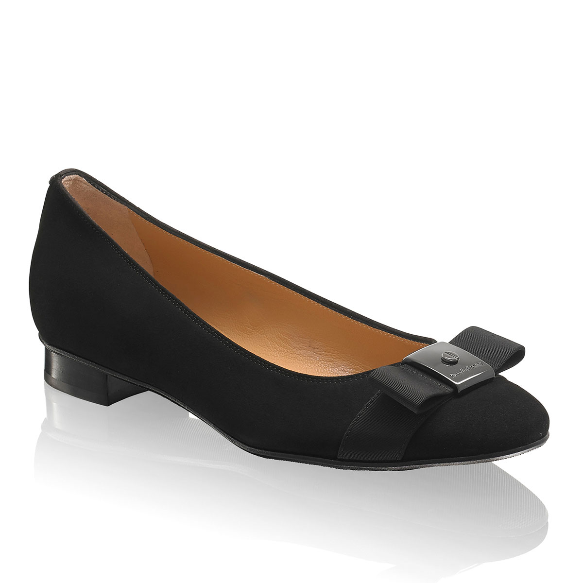 Russell & Bromley SMOOTHIE 2 Bow Trim Flat