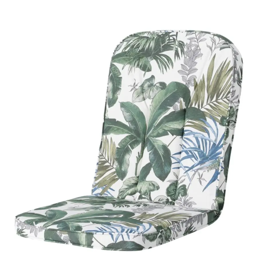 Madison - Tuinkussen Carlo / Calvia Bliss blue - Ca. 100x48 cm - Set van 4