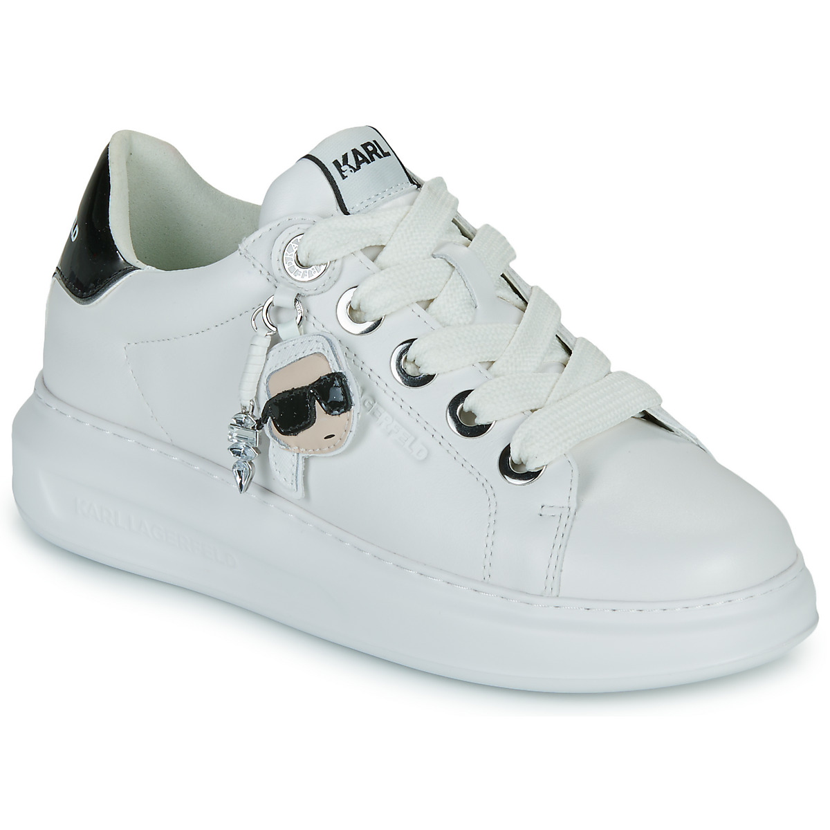 Karl Lagerfeld - KAPRI NFT Twin Pendant Lo - White