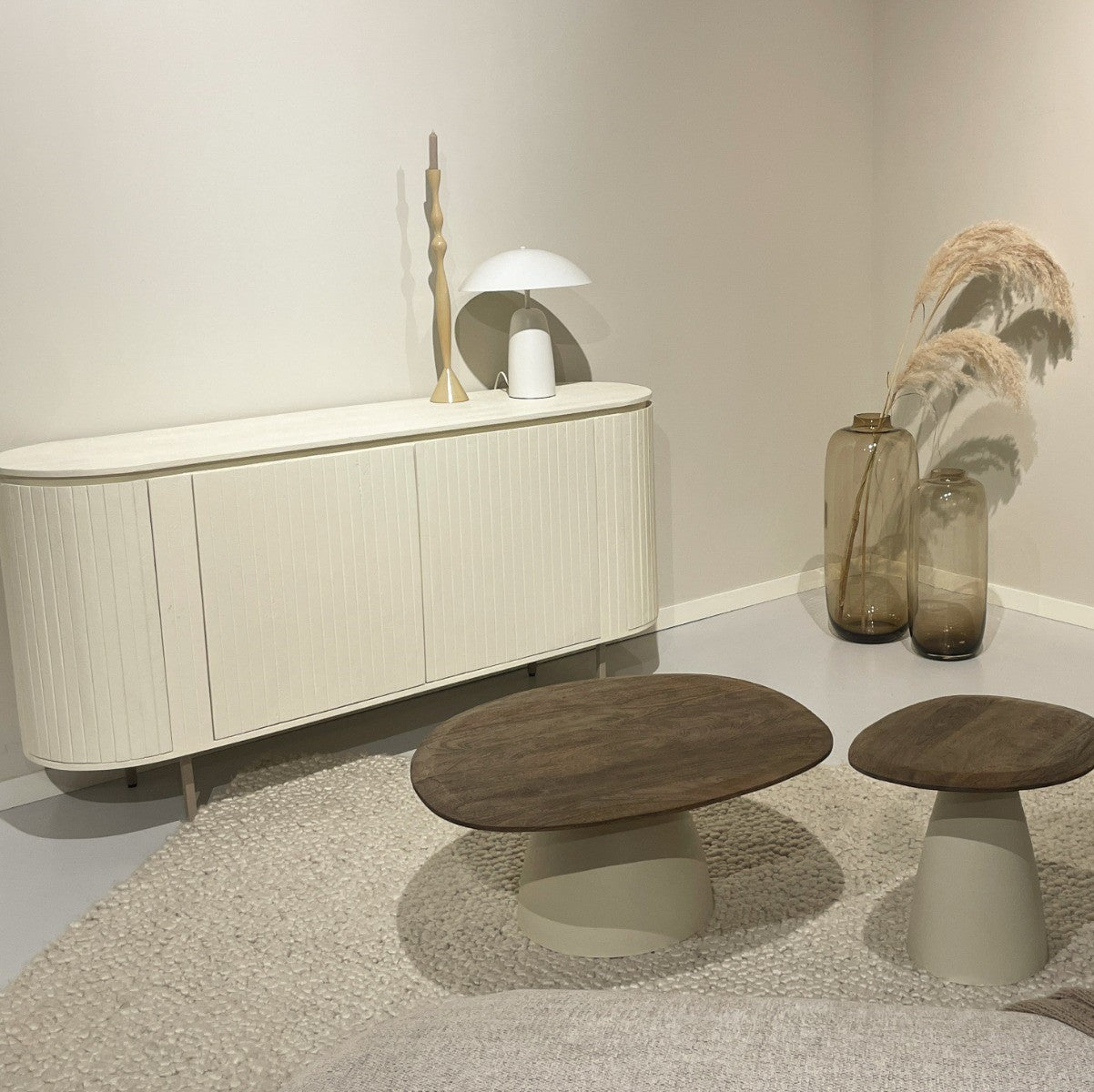 Livingfurn - Dressoir Patou - Ivoor - 170cm