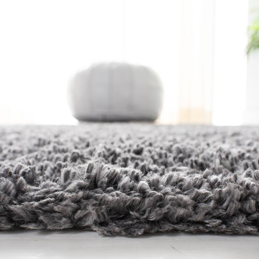 Safavieh Fontana Shag 800 Rug, Silver