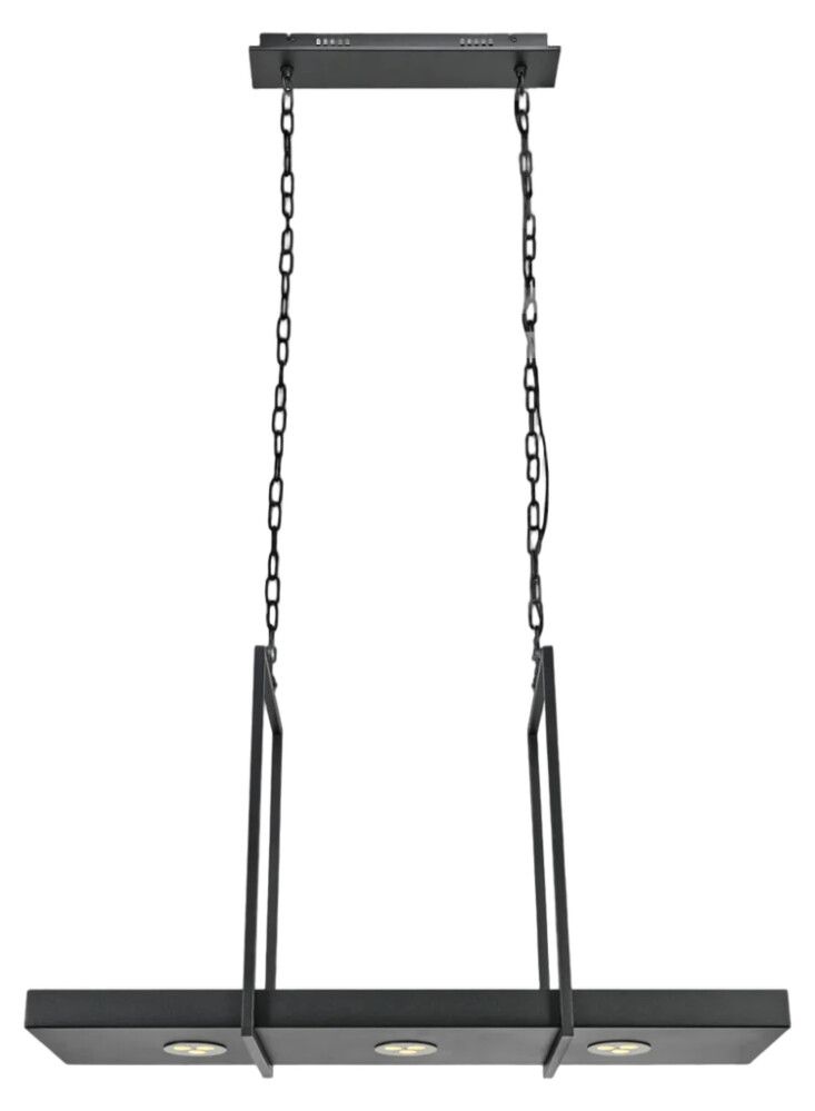 TAKLAMPE MARKSLÖJD TRAY SVART LED