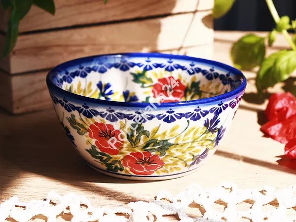 Salaterka 18 cm Bolesławiec - Maki Smolińskiej gat. I