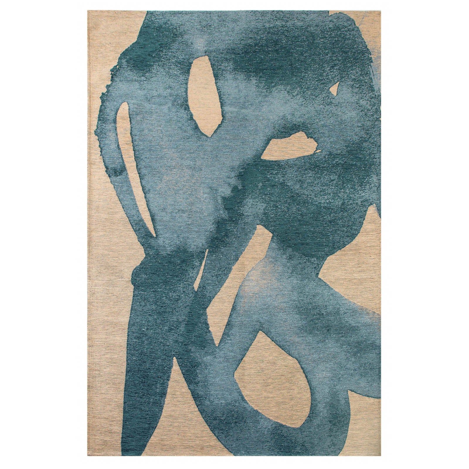 Lola&Moi vloerkleed Lagoon Blue - blauw - 170x240cm