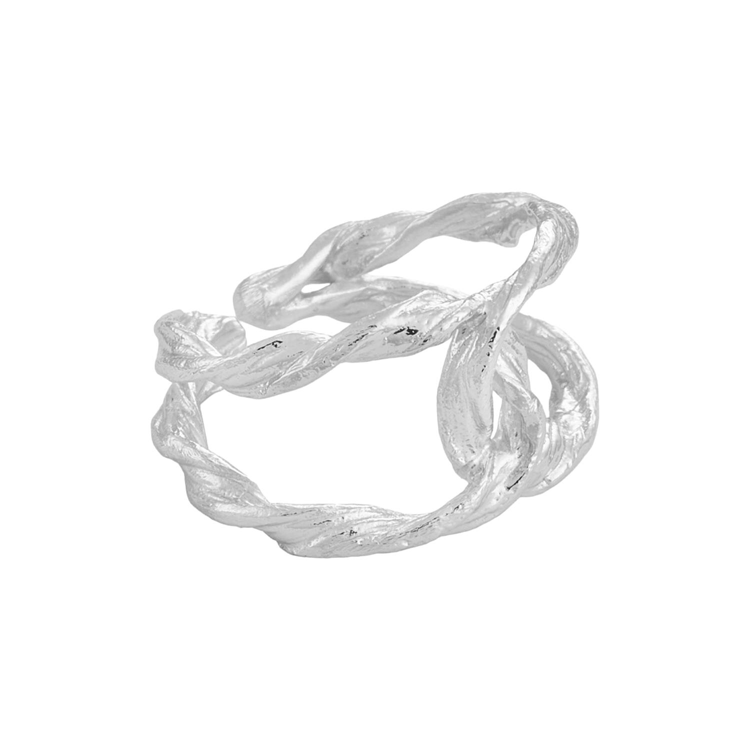 Idun Double Ring, forsølvet