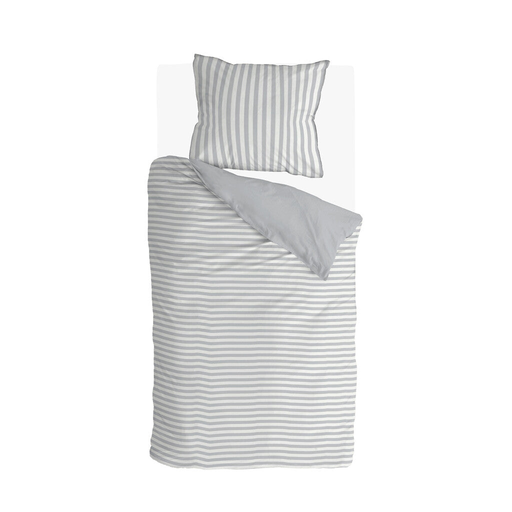 Walra - Dekbedovertrek Soft & Cozy - 140x220 cm - Grijs