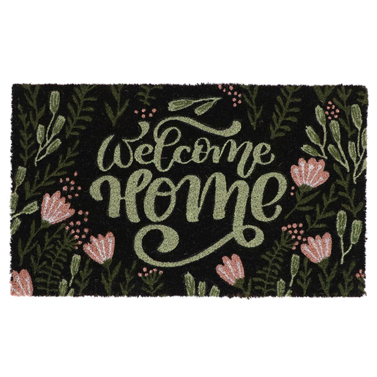 Wycieraczka z włókna kokosowego kolorowa 75x45 cm Welcome Home