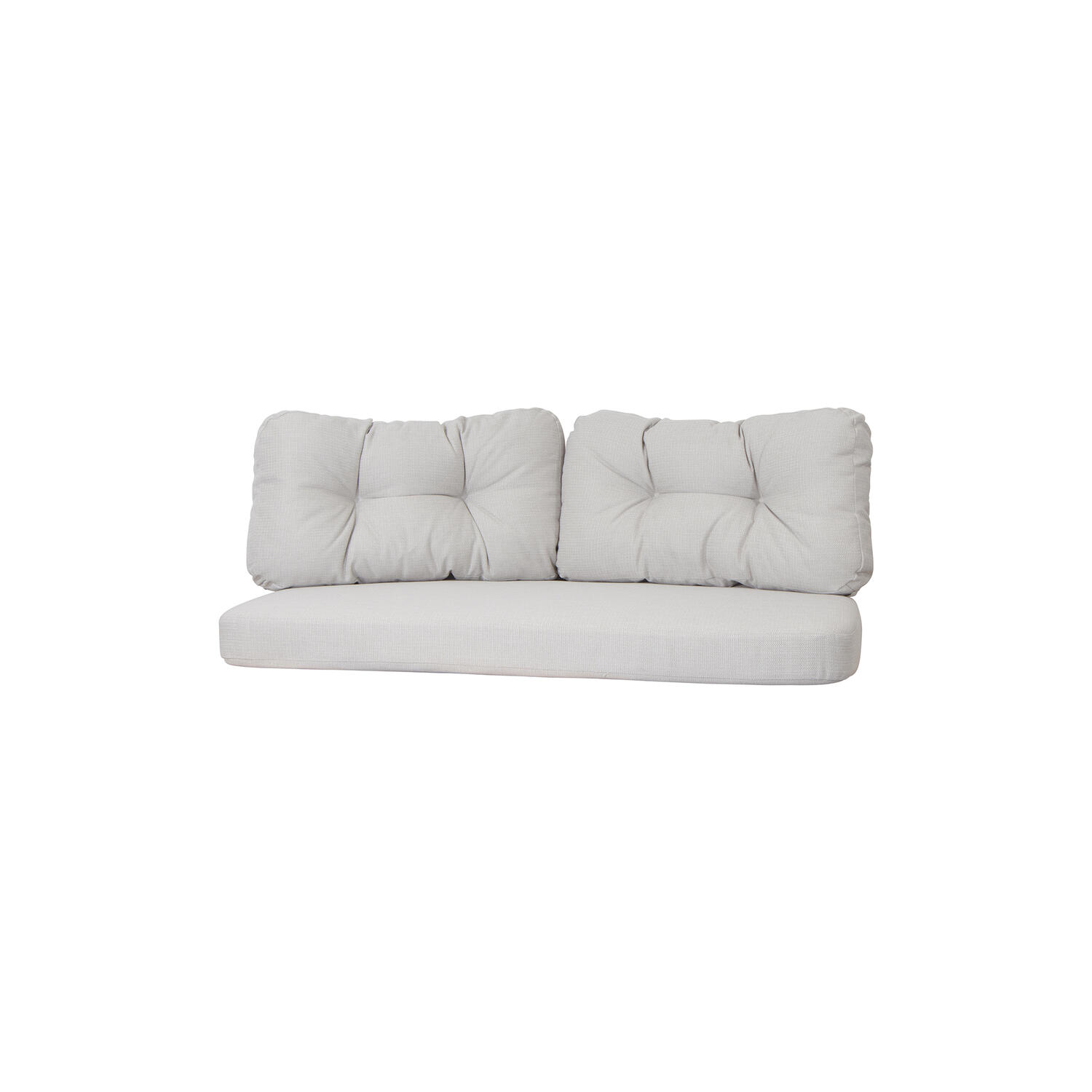 Ocean large 2-pers. sofa hyndes&aelig;t, white grey
