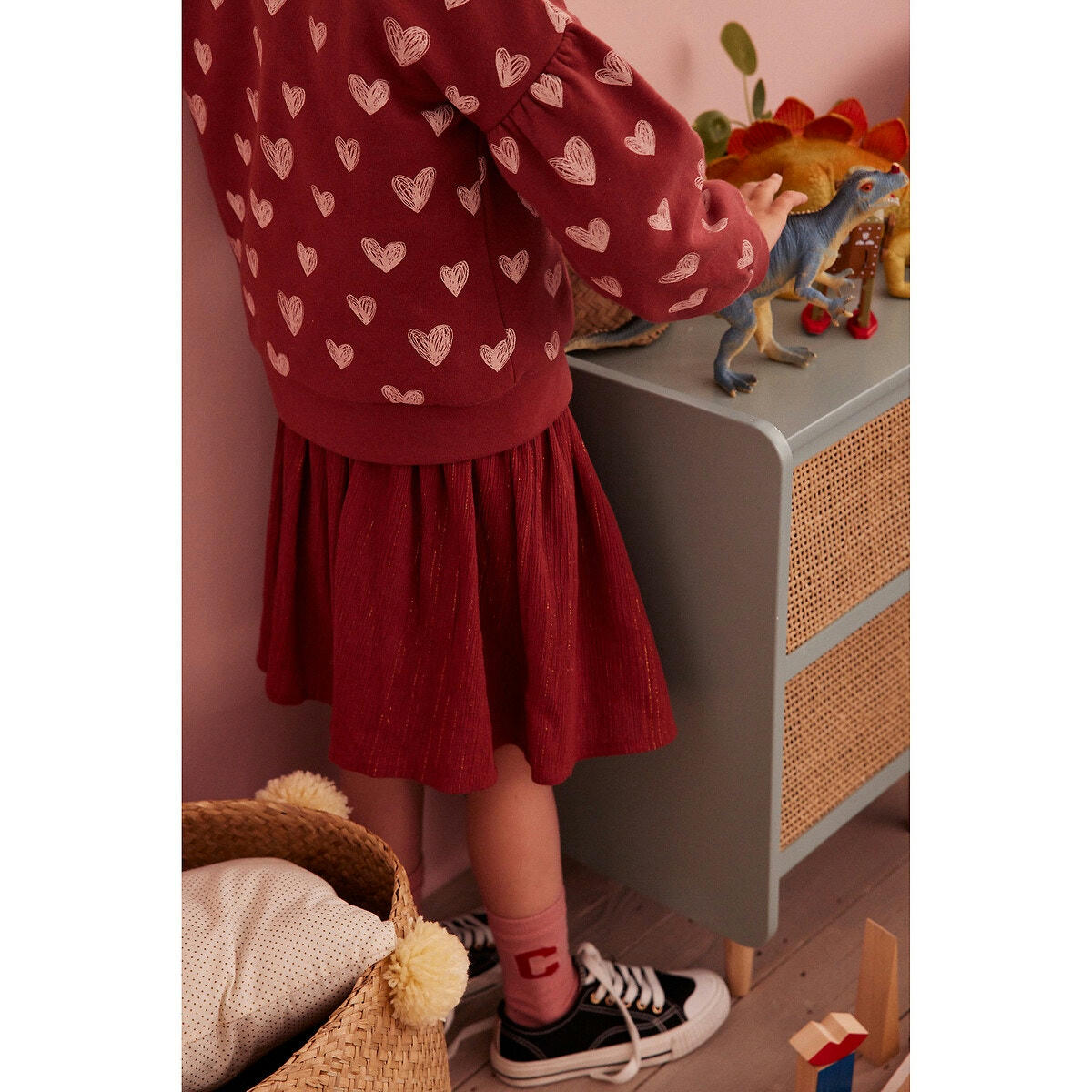 Lot de 7 paires de chaussettes motif animal kawaï