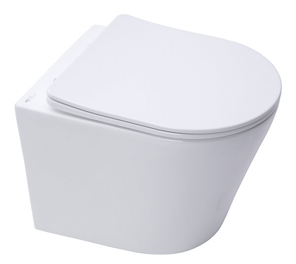 Pack WC bâti ECO 2L Swiss Aqua Technologies   WC suspendu Swiss Aqua Technologies   plaque blanche (STESTINWR01-FR)