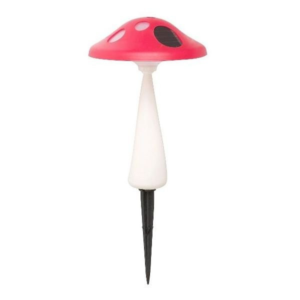 Lampa ogrodowa muchomor solarna LED 0.06W Funghetto biały 7877 Rabalux